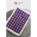 紫水晶-圓形戒面 6x6x3mm(A+) (1入)