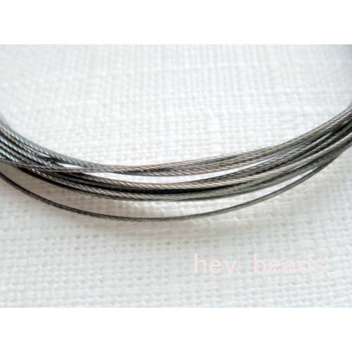 不銹鋼合金配件-鋼絲線0.32 "串珠專用" (210cm)