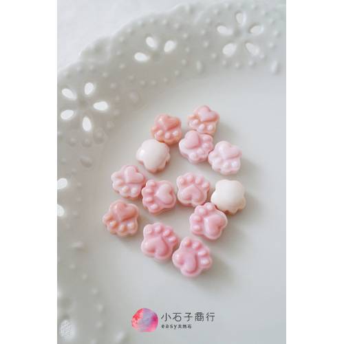 女王粉貝-貓掌12mm (10入)