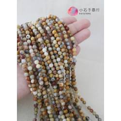 狂紋瑪瑙-4.5mm圓珠 (35入)