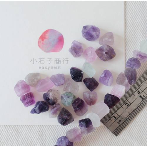 螢石-原礦不規則型(紫)約8~12mm (12入)