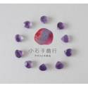 紫水晶-扁水滴6.5mm"側洞" (1入)[AE4EN0650]