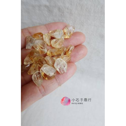 黃水晶-不規則小石塊 (13入)