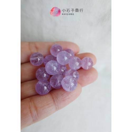 紫玉(紫水晶)-10mm 圓珠 (14入)