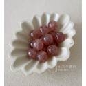 草莓晶-10~10.5mm圓珠 (1入)