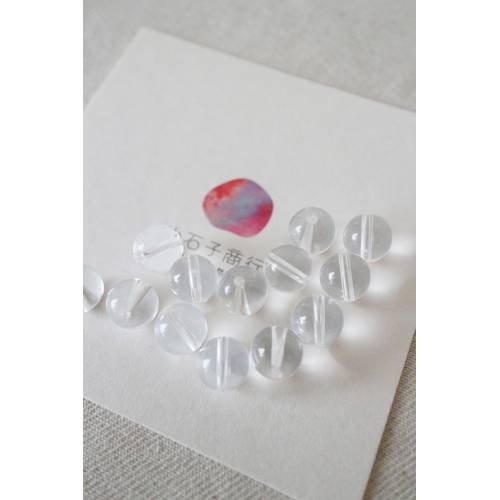 白水晶-10mm 圓珠 (15入)