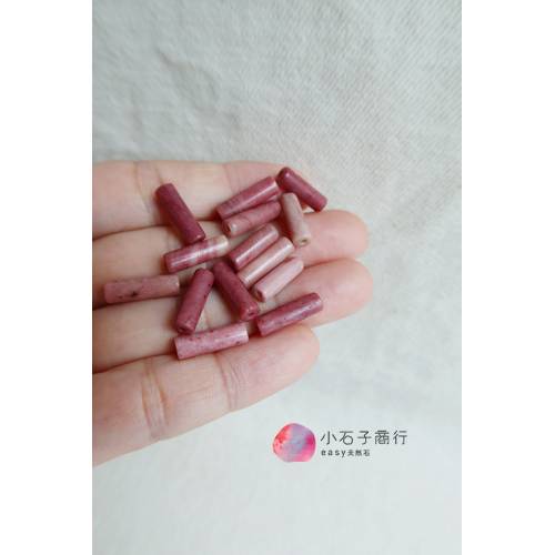 中國玫瑰石-直管4x14mm (10入)